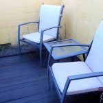 Chairs on balcony
