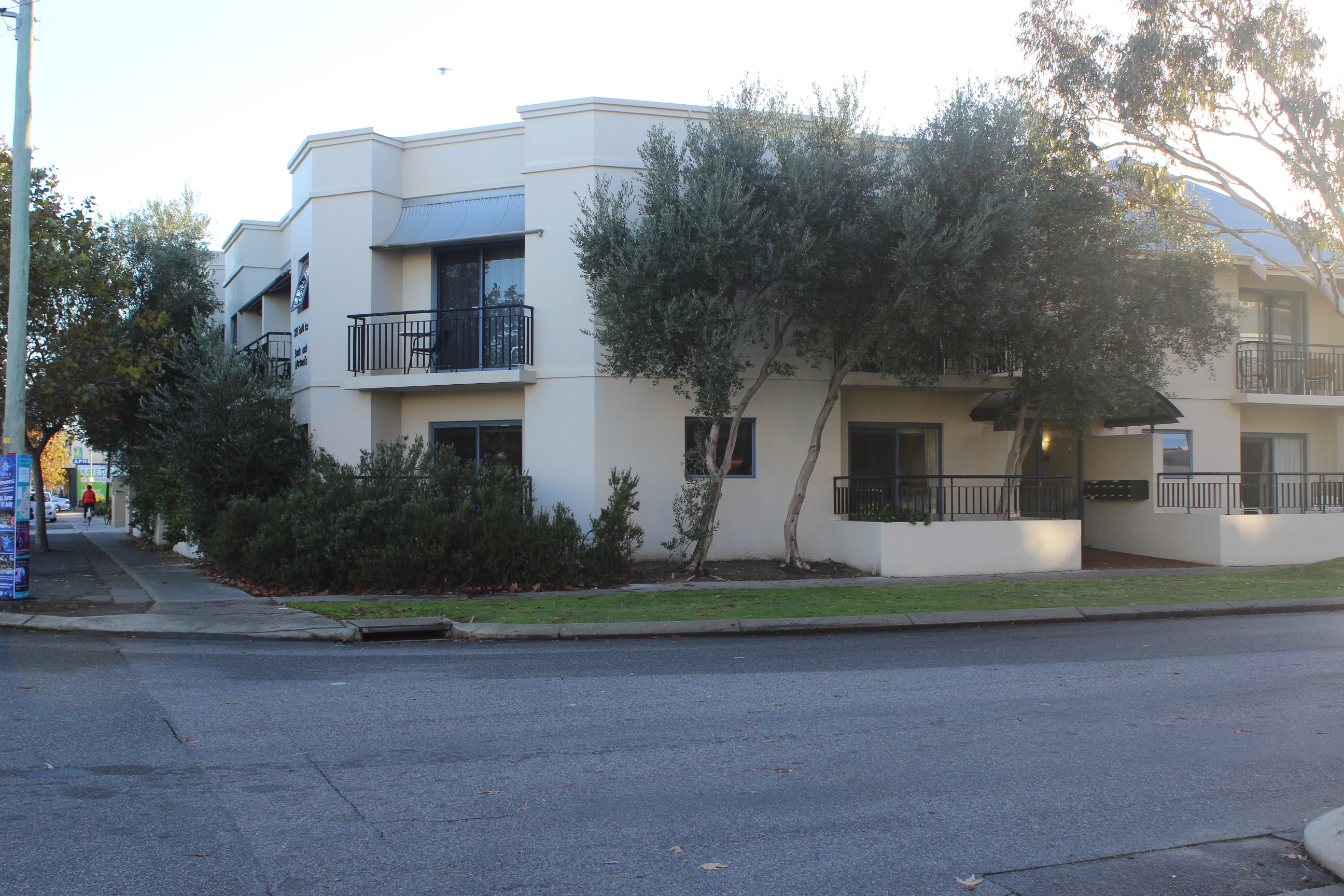 exterior shot of apartments