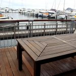 Balcony view of harbour