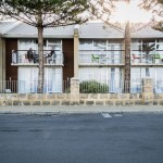 Exterior of apartments